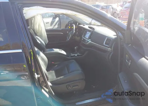 2018 Toyota Highlander Limited z USA, uszkodzony, nr VIN 5TDYZRFH1JS255359